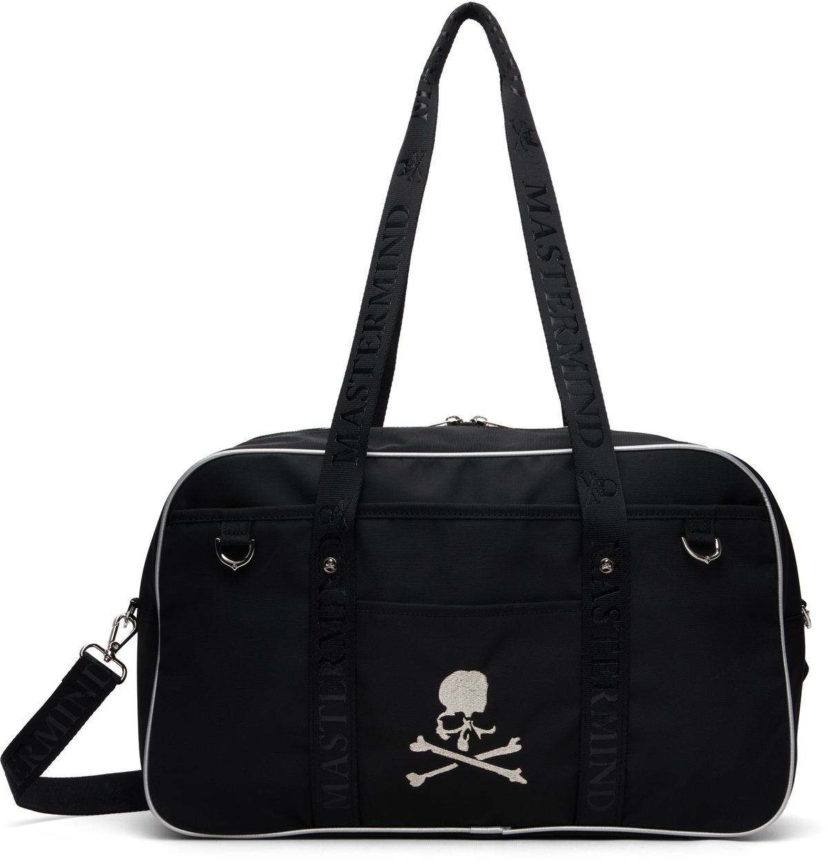 MASTERMIND WORLD Men's x Vanson Waist Bag in Black MASTERMIND WORLD