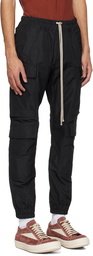 Rick Owens Black Mastodon Cargo Pants