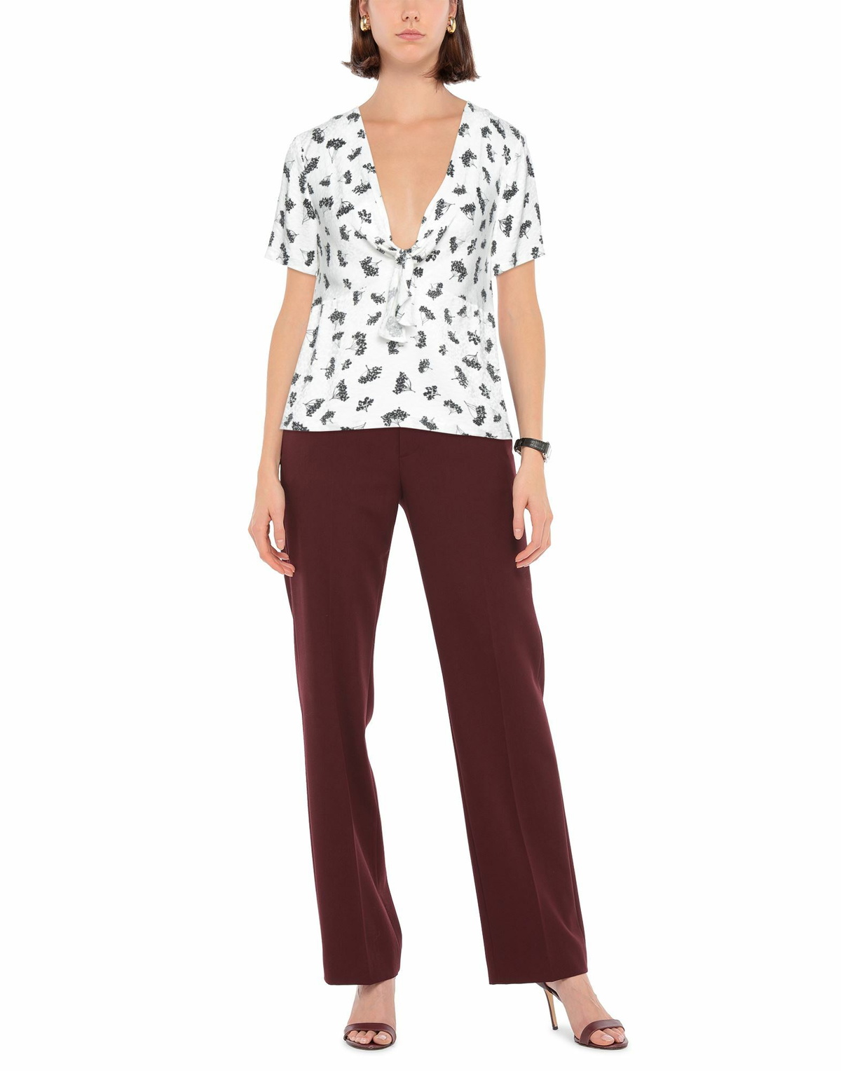 Maje Womens Top in White