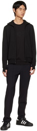 Lacoste Black Zip-Up Jacket