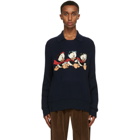 Gucci Navy Disney Edition Donald Duck Sweater