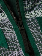 Stone Island Junior - Age 14 Logo-Appliquéd Garment-Dyed Shell Hooded Bomber Jacket - Green
