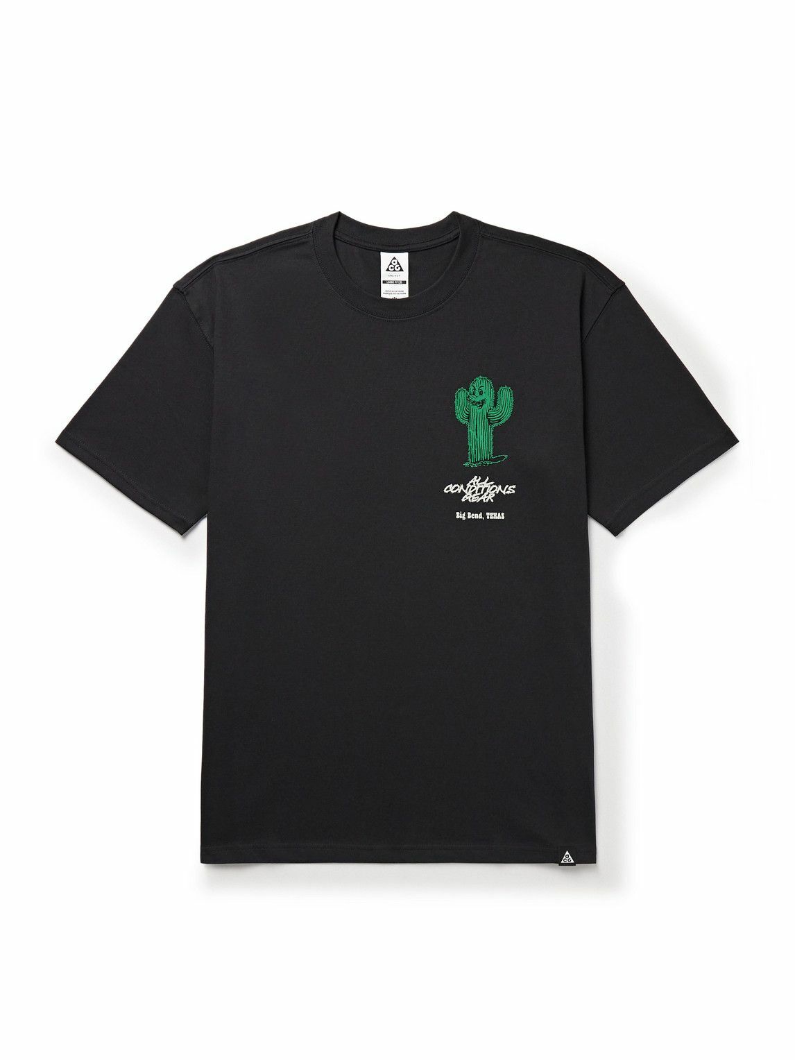 Nike - Sportswear Logo-Print Cotton-Jersey T-Shirt - Black Nike