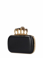 ALEXANDER MCQUEEN Skull Four Ring Embellished Clutch