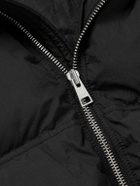AMI PARIS - Logo-Appliquéd Quilted Shell Down Jacket - Black