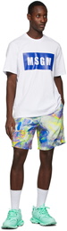 MSGM Multicolor Bermuda Shorts