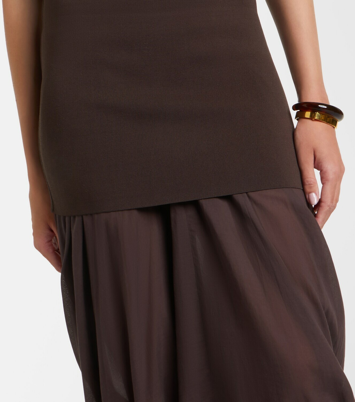 Toteme Cocoon jersey midi dress