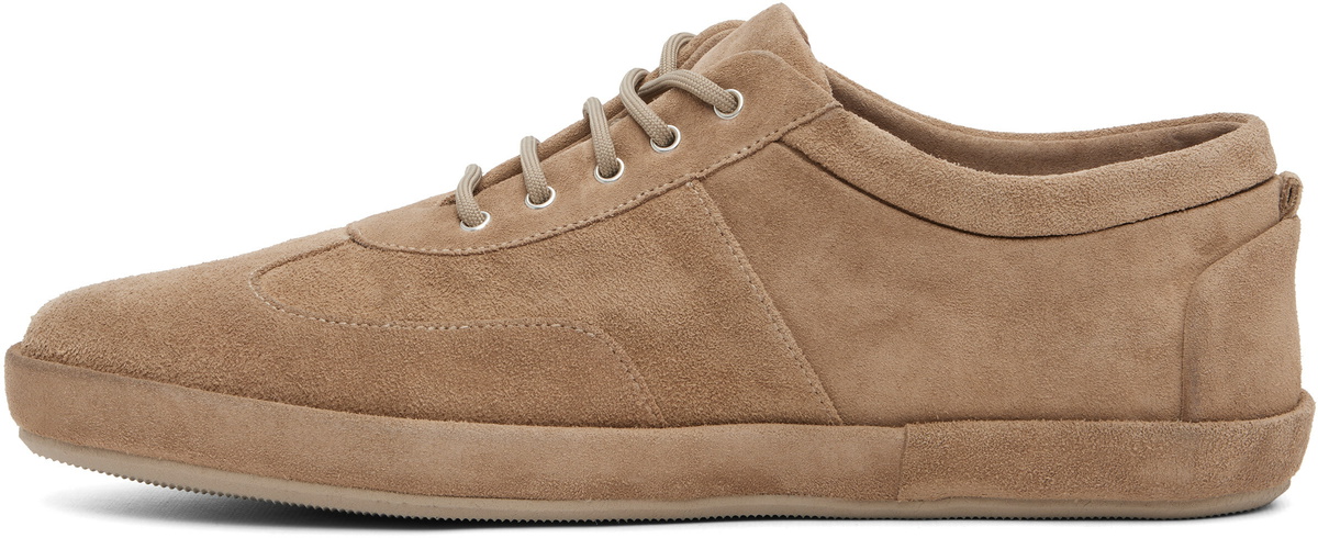 Marsèll Beige Scatopelle Suede Sneakers