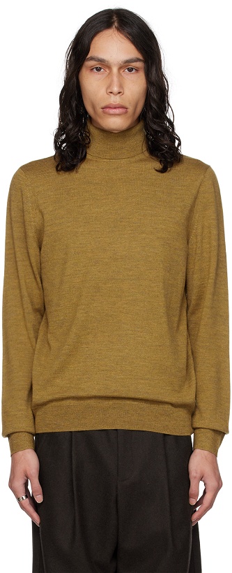 Photo: A.P.C. Yellow Dundee Turtleneck