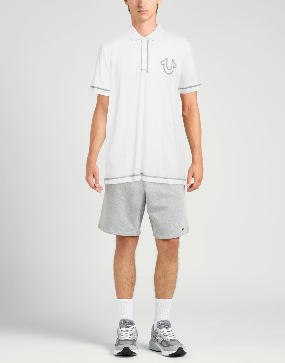 True Religion Mens Polo shirt in White