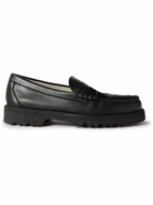 G.H. Bass & Co. - Weejun 90 Cactus Leather Penny Loafers - Black