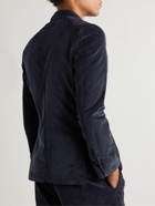 Officine Générale - Unstructured Cotton-Blend Corduroy Suit Jacket - Blue