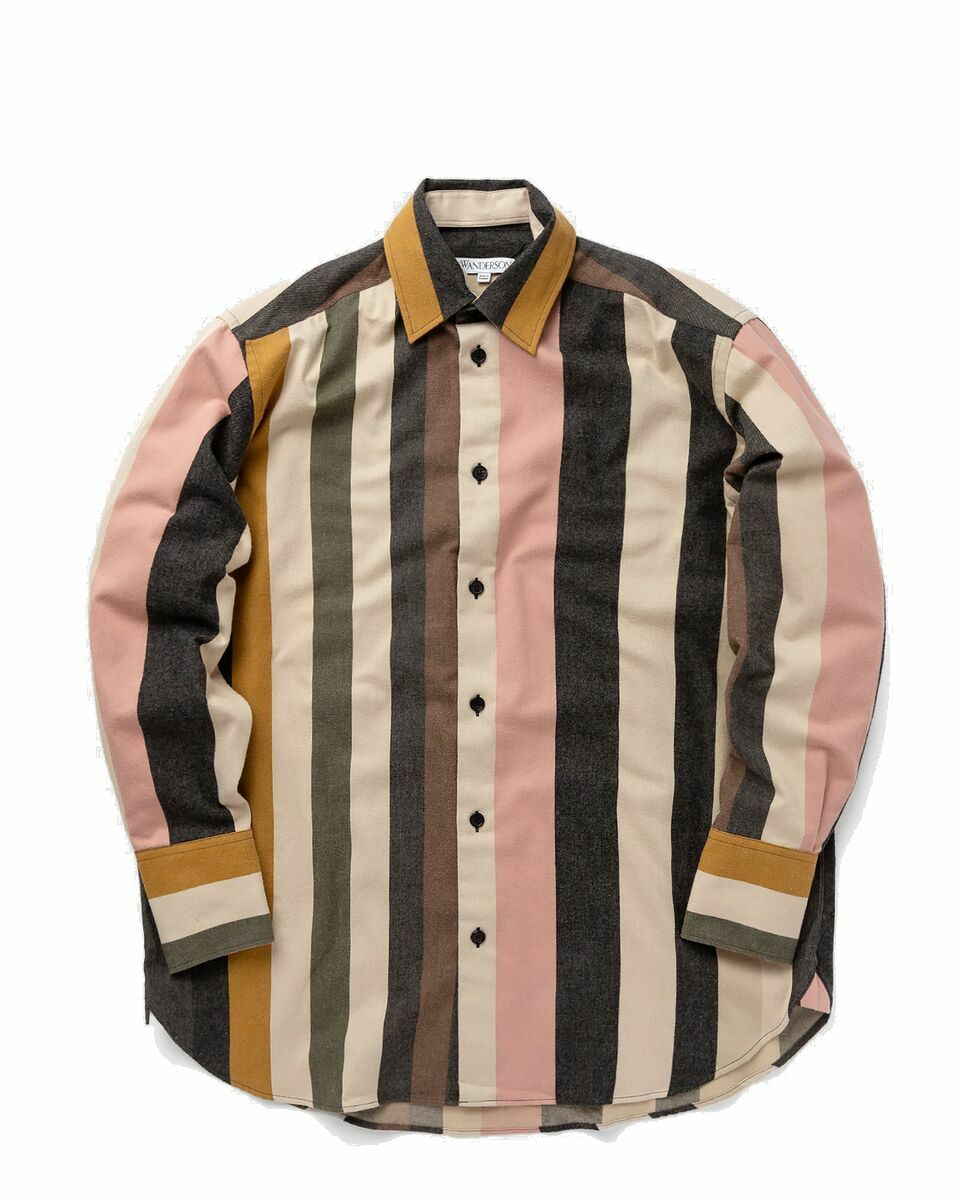 Photo: Jw Anderson Relaxed Fit Shirt Multi - Mens - Longsleeves
