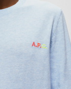 A.P.C. Pull Marvin Blue - Mens - Pullovers