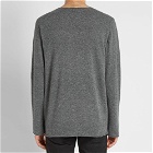 Comme des Garçons Play Men's Knitted Crew Sweat in Grey