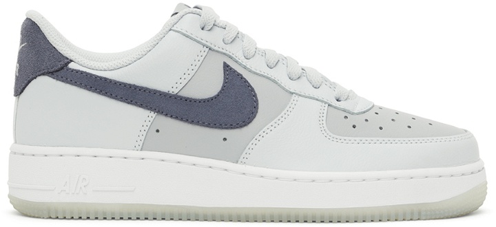 Photo: Nike Gray Air Force 1 '07 LV8 Sneakers