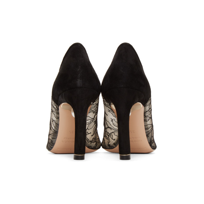 Nicholas Kirkwood Black Nappa leather Mira Pearl Pumps 35 IT/EU at FORZIERI