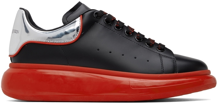 Photo: Alexander McQueen Black Oversized Sneakers