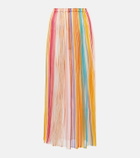 Missoni Mare Zig-zag knit maxi skirt