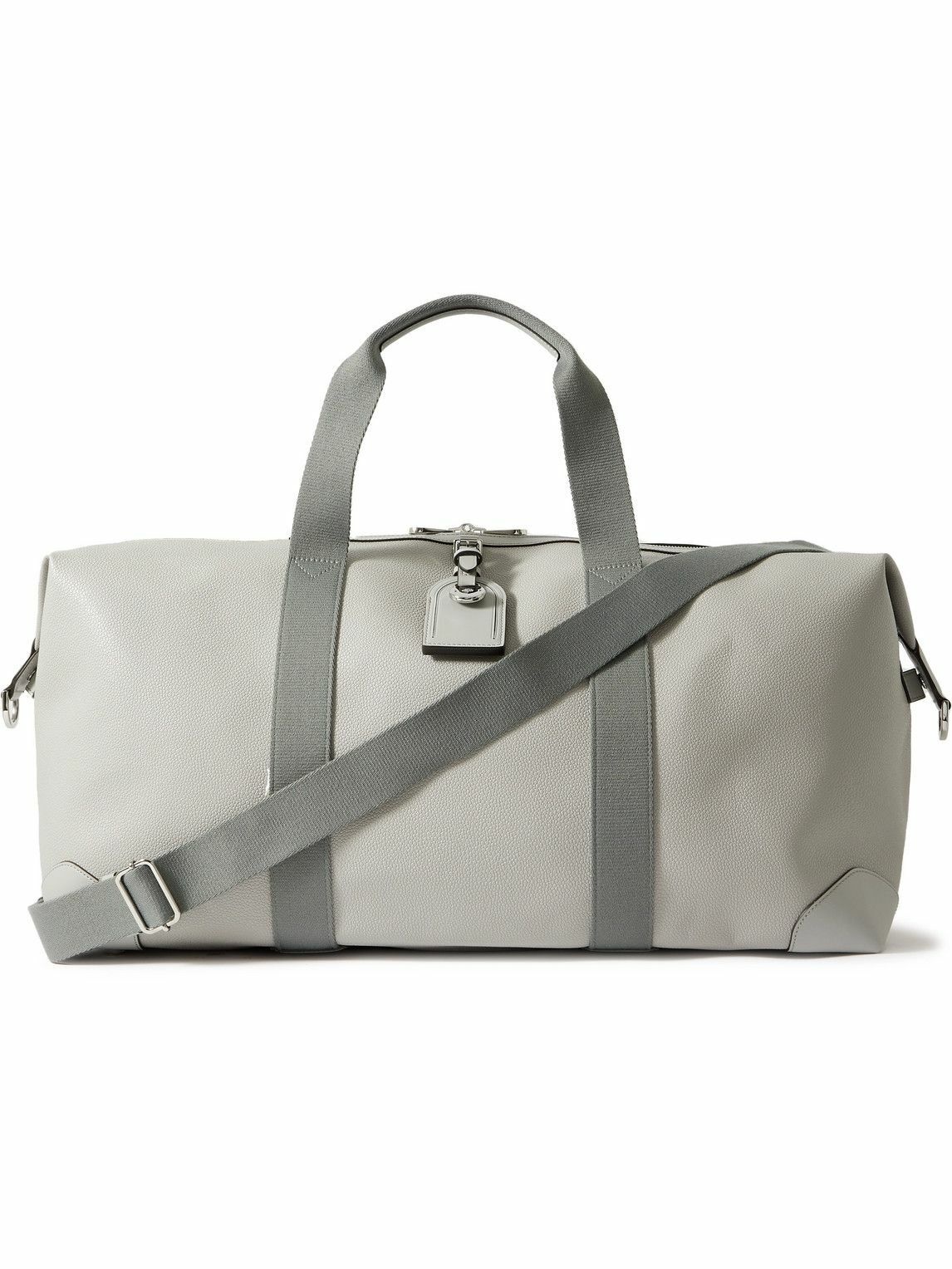 Photo: Mulberry - Medium Clipper Leather-Trimmed Scotchgrain Holdall