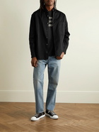 Acne Studios - Odrox Button-Down Collar Cotton-Twill Overshirt - Black