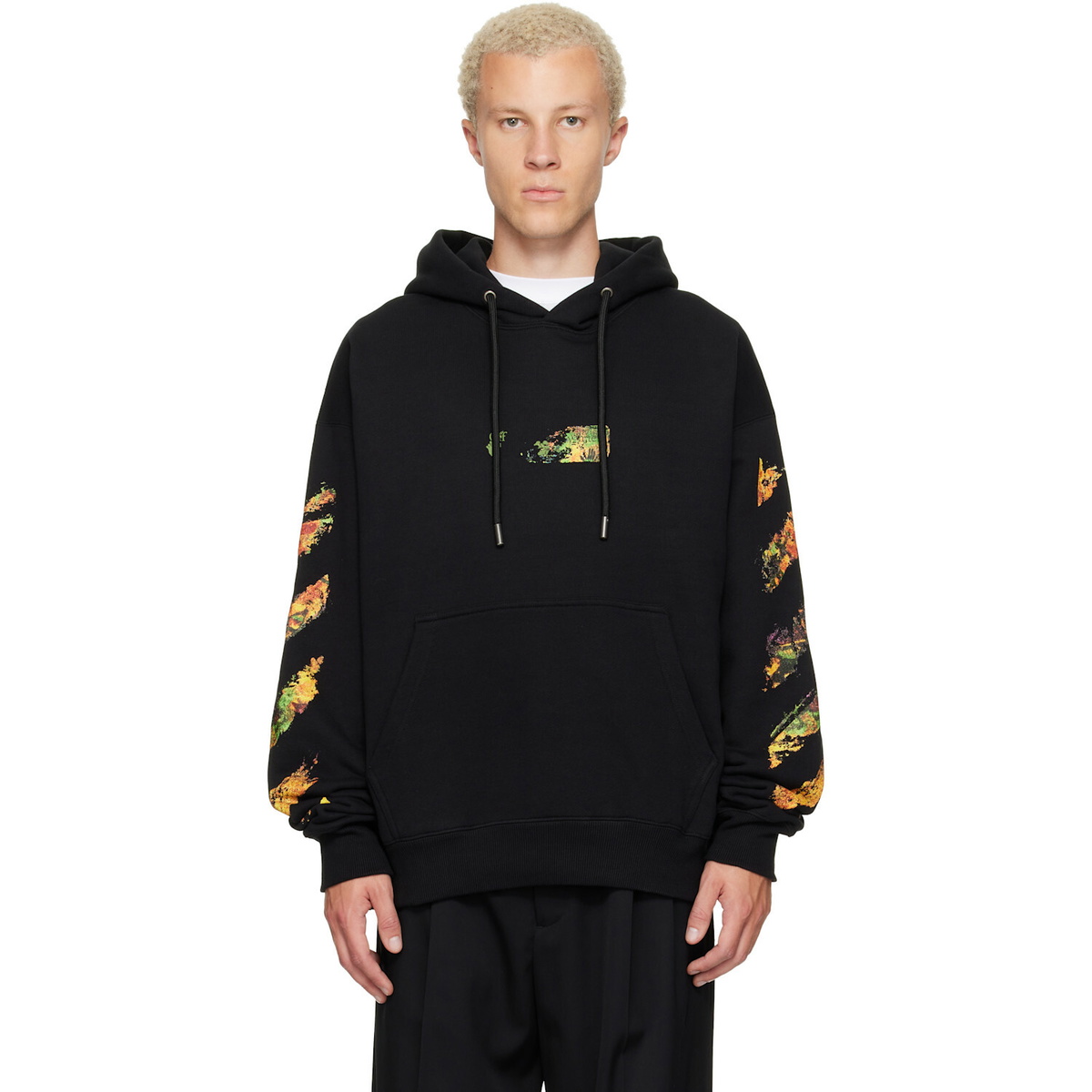 Off-White Black Spices Arrow Skate Hoodie