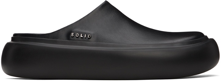 Photo: Solid Homme Black Hardware Loafers