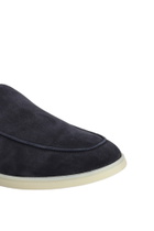Henderson Baracco Loafers In Blue Suede