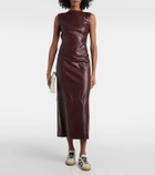 Proenza Schouler Track suede-trimmed leather sneakers