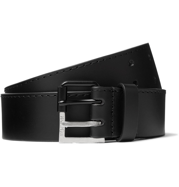 Photo: Maison Margiela - Leather Belt - Black