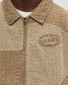 Honor The Gift GROOVE PANEL JACKET Beige Mens Track Jacket