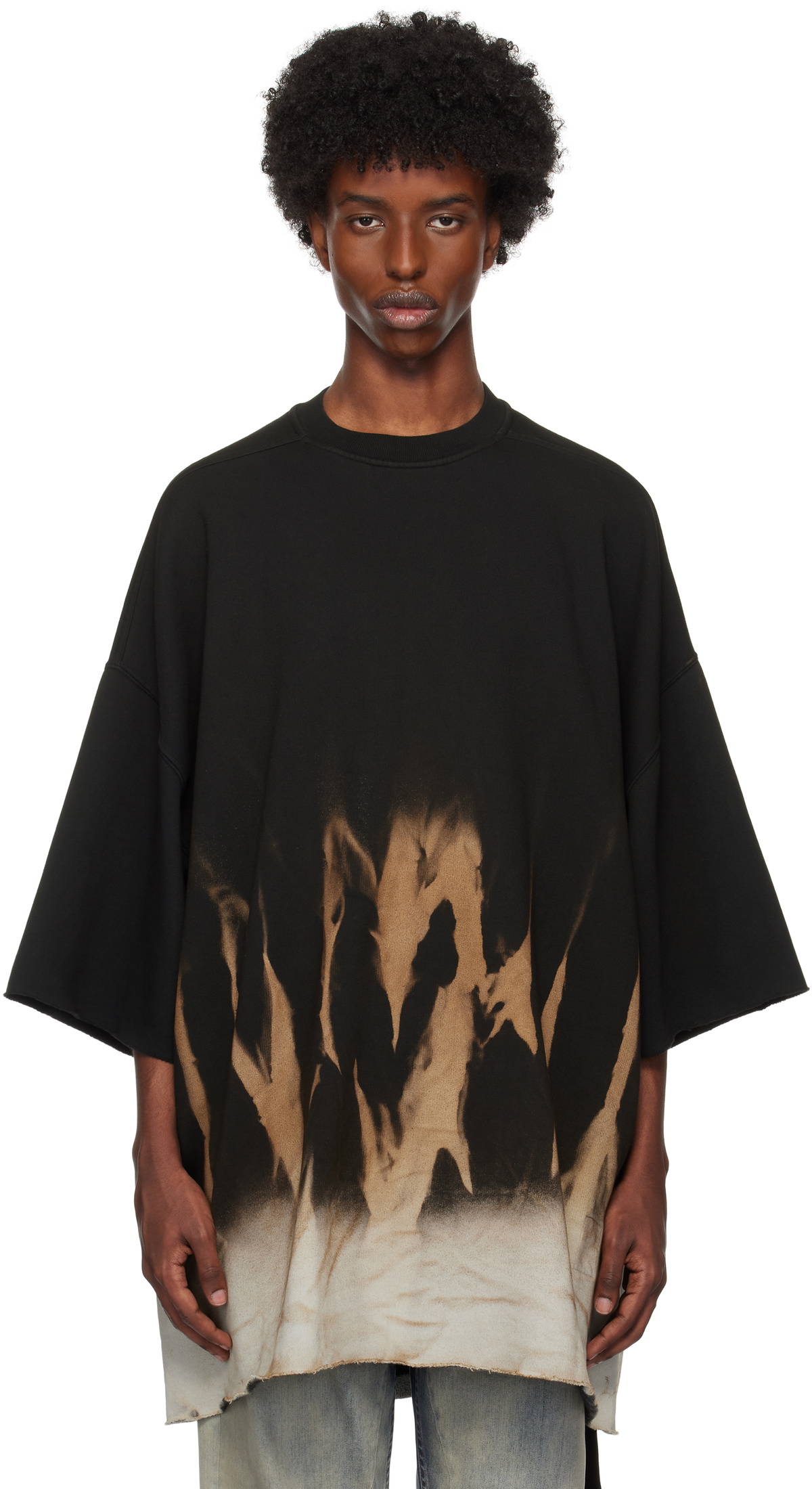 Rick Owens DRKSHDW Black Porterville Tommy T-shirt Rick Owens Drkshdw
