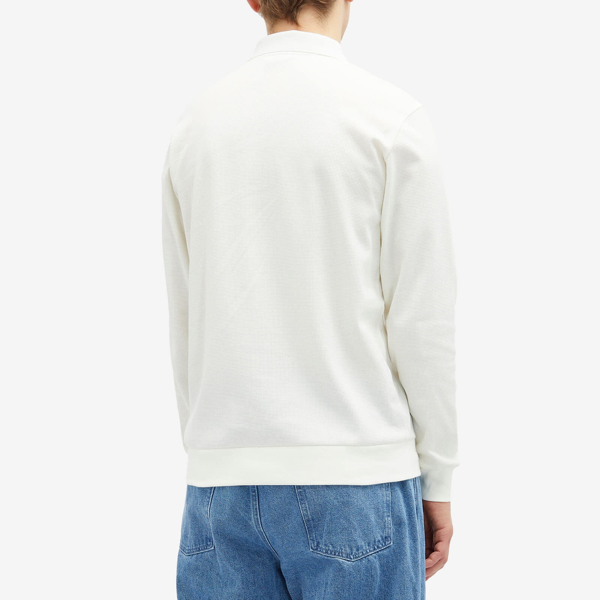 トップスその他 adidas Long sleeve polo shirt white IX9614 Clothing - Long Sleeve Polo Shirt - White | adidas Oman