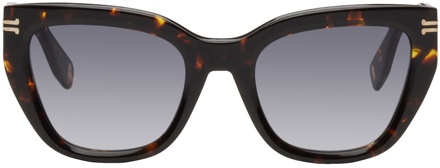 Marc Jacobs Oversized Sunglasses - Black/Tortoiseshell Marc Jacobs Marc 647/S Square Sunglasses | Fashion Eyewear US main image 2