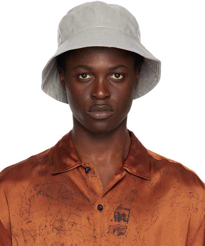 Photo: Song for the Mute Gray Coated Bucket Hat