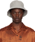 Song for the Mute Gray Coated Bucket Hat