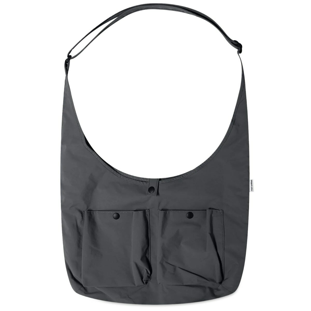 Mazi Untitled Bore Cross Body Bag in Grey 