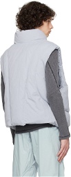 Hyein Seo Blue Padded Reversible Vest