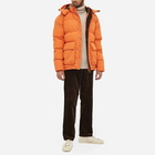 Hikerdelic Men's Calland Ripstop Puffer Jacket in Orange