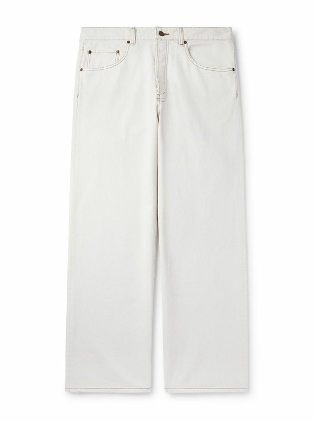 Photo: CELINE - Wide-Leg Jeans - White