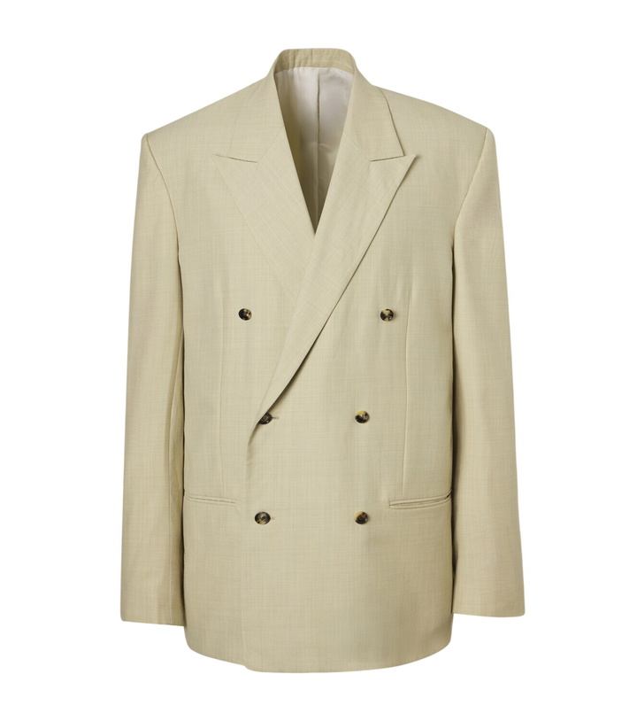 Photo: Bottega Veneta Wool and cotton gabardine suit jacket