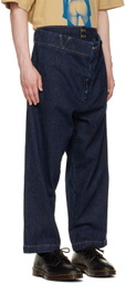 Vivienne Westwood Blue Alien Jeans