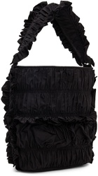 Molly Goddard Black Kazuko Frill Shoulder Bag