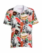 Orlebar Brown Mens Shirt in Red
