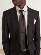 TOM FORD - 7cm Prince of Wales Checked Silk-Jacquard Tie