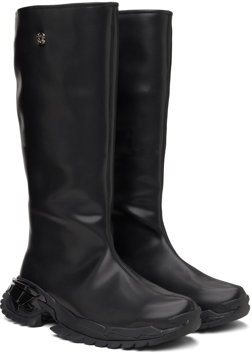 Rombaut Black Vizor Boots