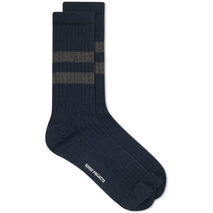 Photo: Norse Projects Bjarki Cotton Sport Sock