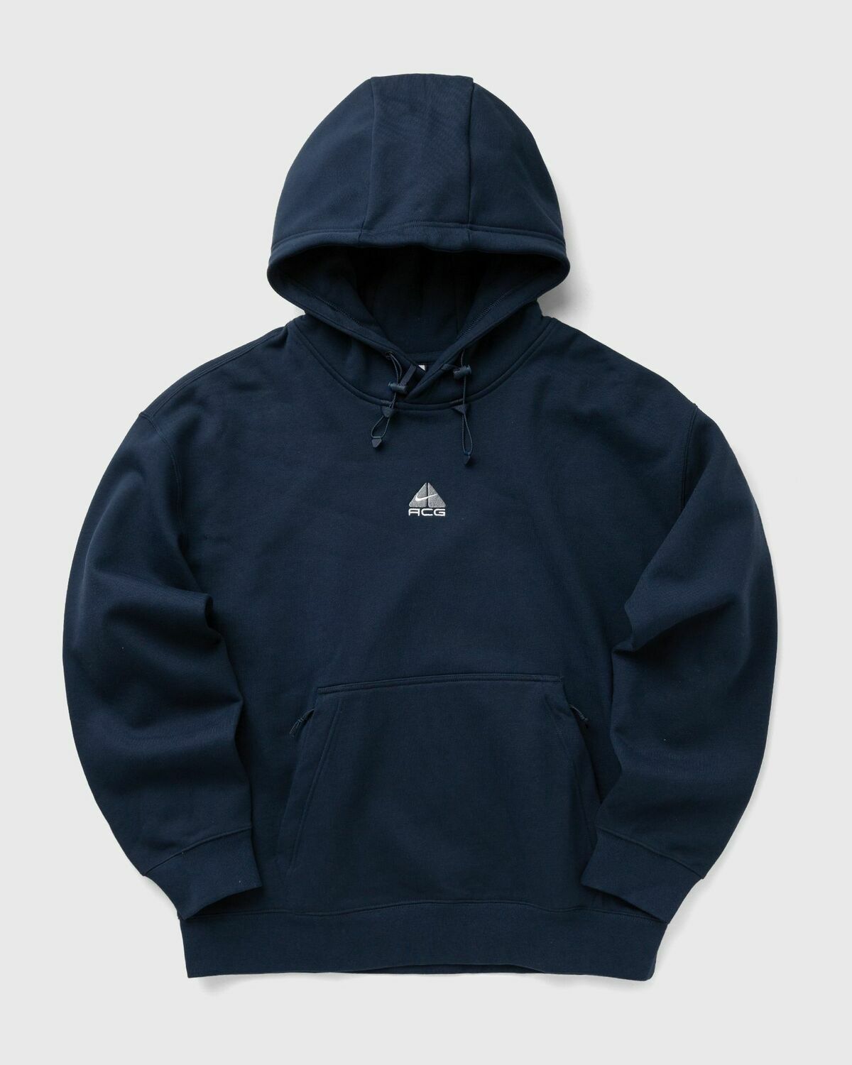 Nike ACG Therma-FIT Fleece Pullover Hoodie Blue Mens Hoody Nike