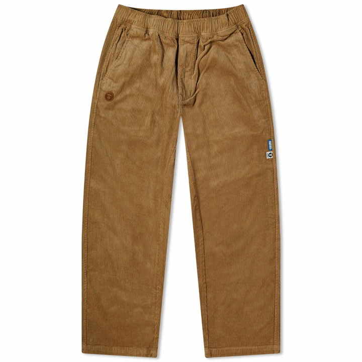 Photo: Men's AAPE Now Corduroy Chino Pants in Beige