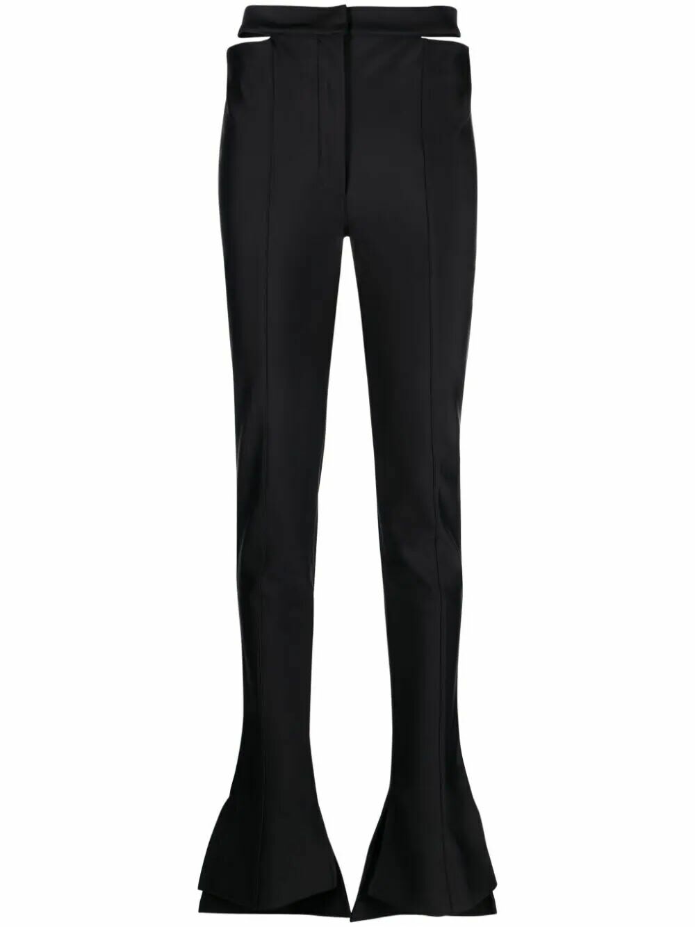 Mugler Black Body Shaping Illusion Short Dress Mugler